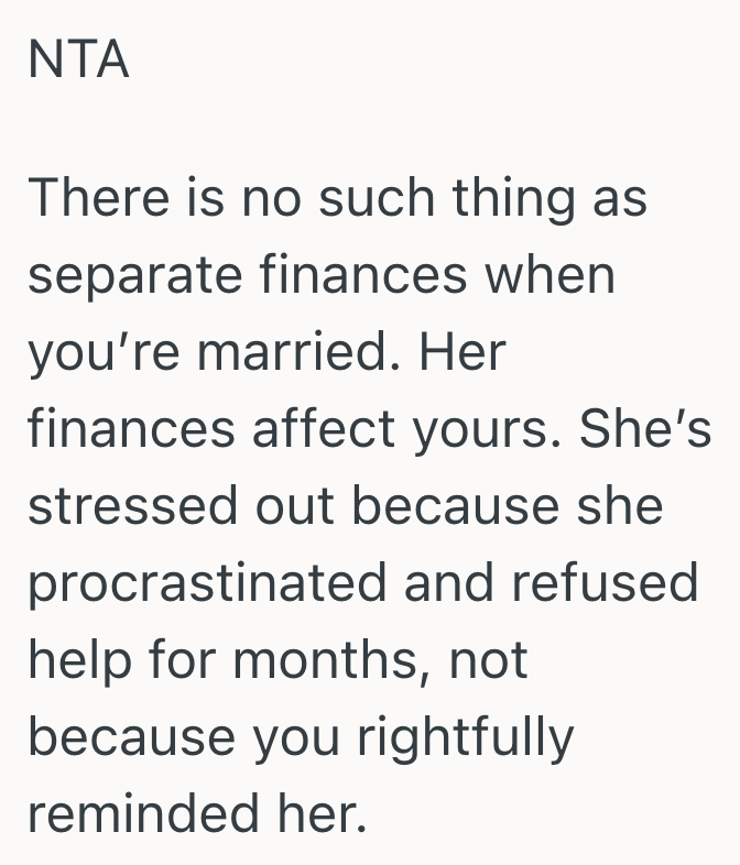 Screenshot 2025 05 14 at 7.04.41 PM His Partner Kept Putting Off Dealing With A Tax Bill, But When He Tried To Help, His Questions Just Stressed Her Out Even More